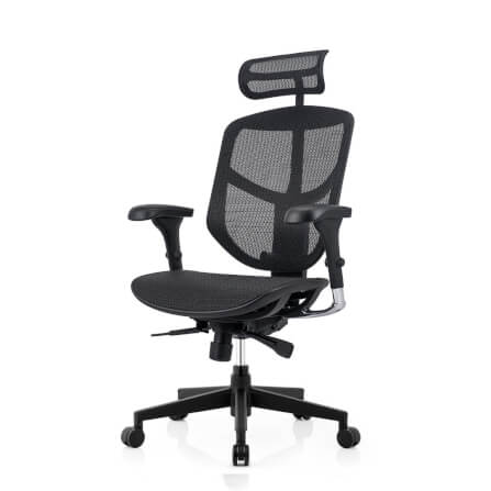 เก้าอี้สำนักงาน DF PROCHAIR รุ่น Enjoy-H Basic สีดำ_2